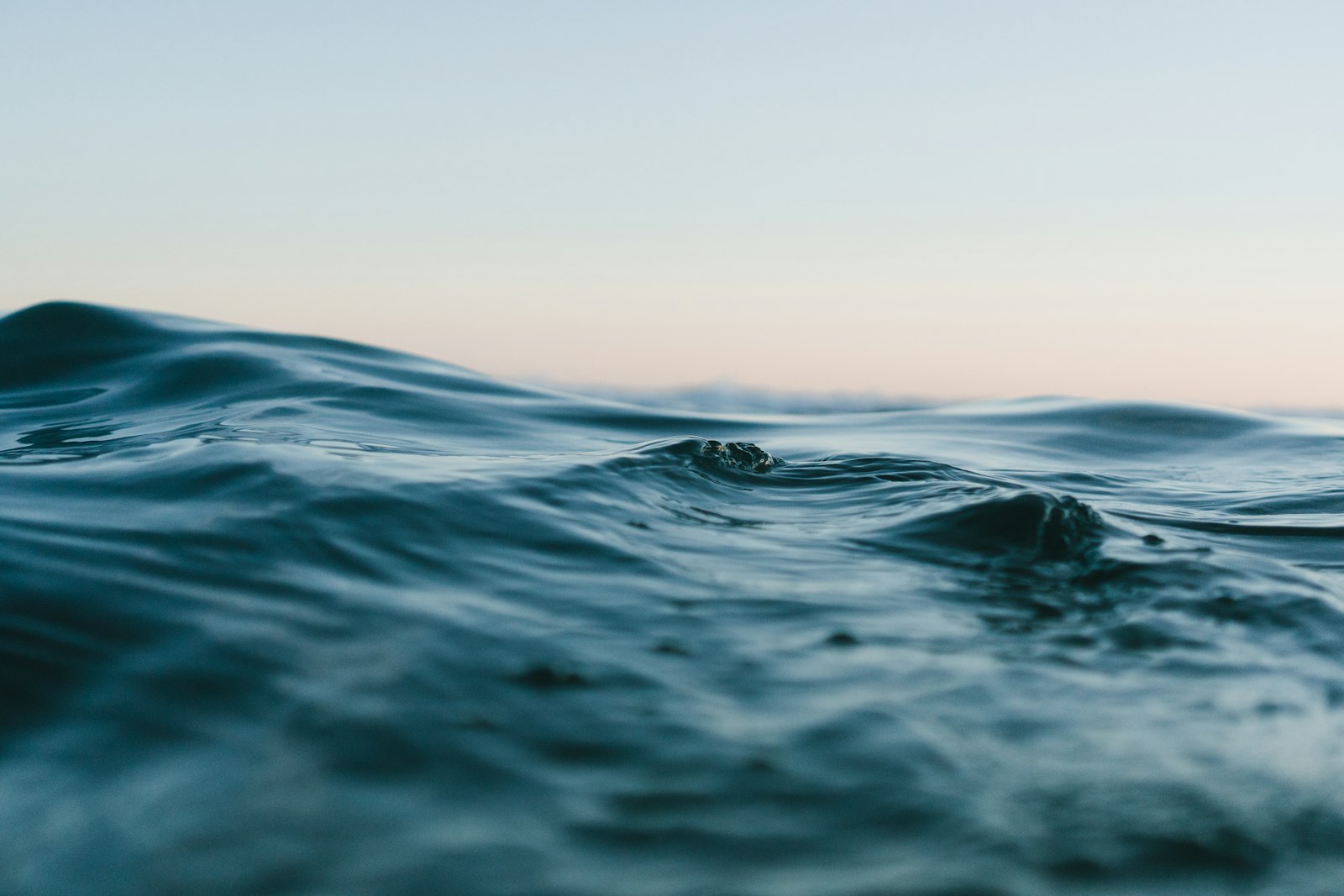 Deep teal gulf water texture